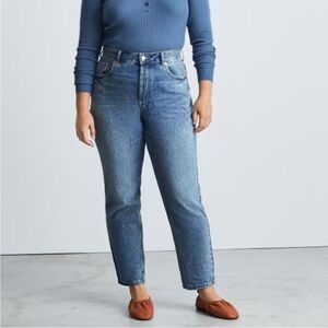 Everlane Straight Leg Jeans - Classic Denim